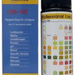 Bandelettes urinaires 10 paramètres : Avec Leucocytes (HEALGEN)