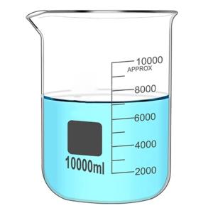 Becher 1000ml en verre