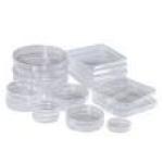 Boite de Petri en plastique carrée 120x120mm