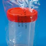 Flacon 125 ml stérile sachet individuel 