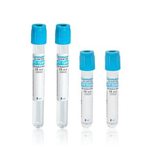 Tube sous vide citrate pour coagulation 1 ml en plastique